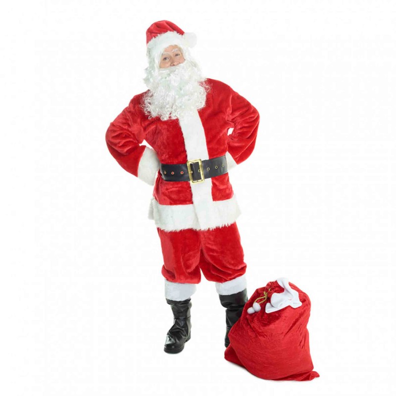 Santa Deluxe Men's Costume L