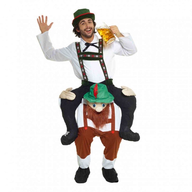 Bavarian Piggyback Morph Men's Costume 