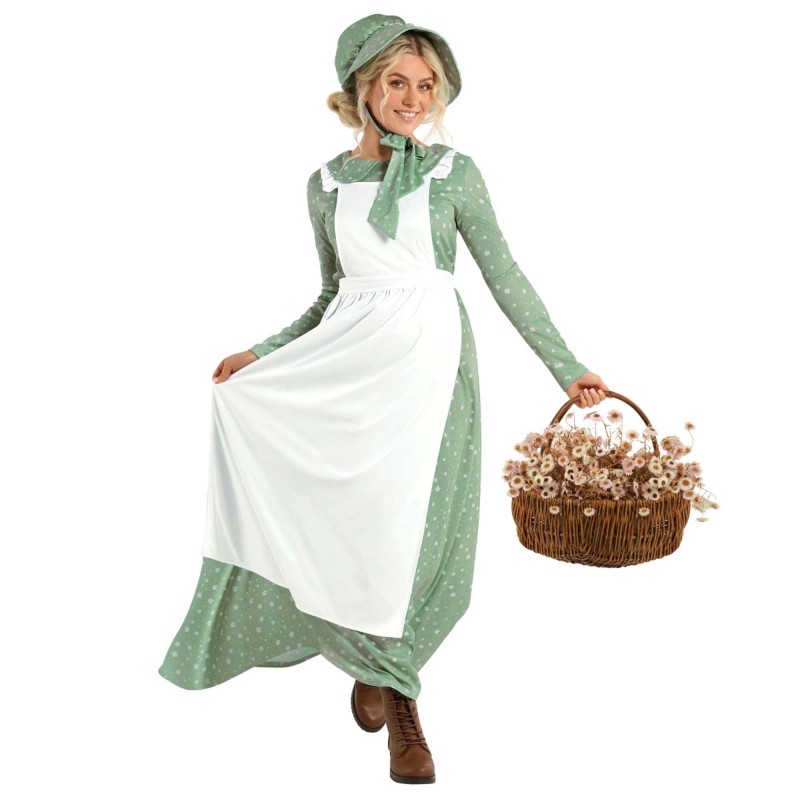 Green American Prairie Women's Costumes Size 8-10