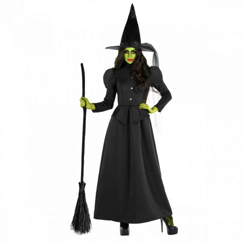 Black Wicked Witch of the West Morph Women's Costume Size 12-14