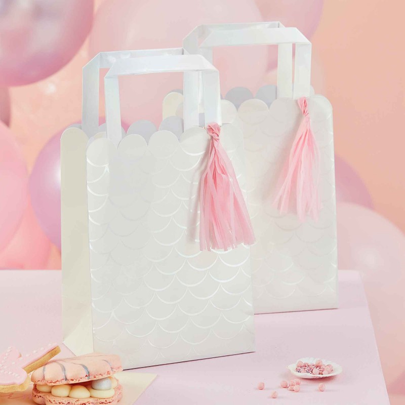 Mermaid Shine Favour Bags 5 pk - NFS Party