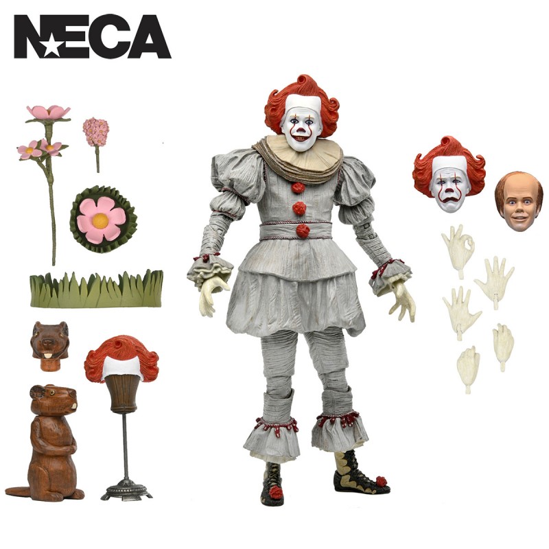 Welcome To Derry Ultimate Bob Grey As Pennywise 7in Scale Action Figure