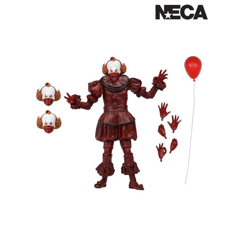 Welcome To Derry Ultimate Blood Pennywise 7in Scale Action Figure