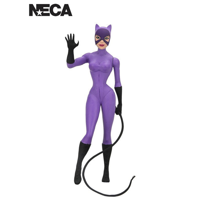 DC Comics Classic Toony Catwoman In Purple Suit 6in Scale Action Figure