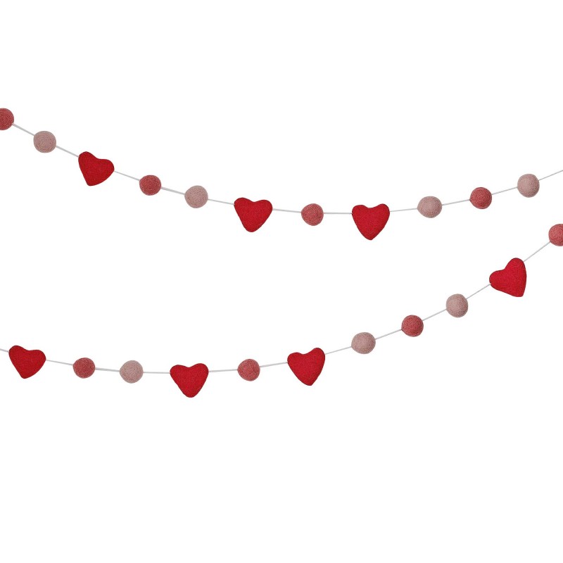 Heart Parisian Love Bunting Banner 1.5m - NFS Party