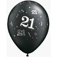 Black Latex Balloons 28cm Pearl Onyx Black Teardrop Pack of 50