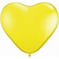 Yellow Latex Balloons 15cm Citrine Yellow Pack of 100