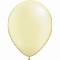Ivory Latex Balloons 28cm Pearl Ivory Pack of 100