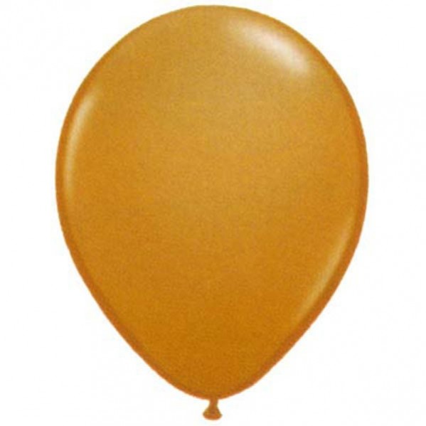 Mocha Brown Latex Balloon - PARTY BALLOONS BY Q
