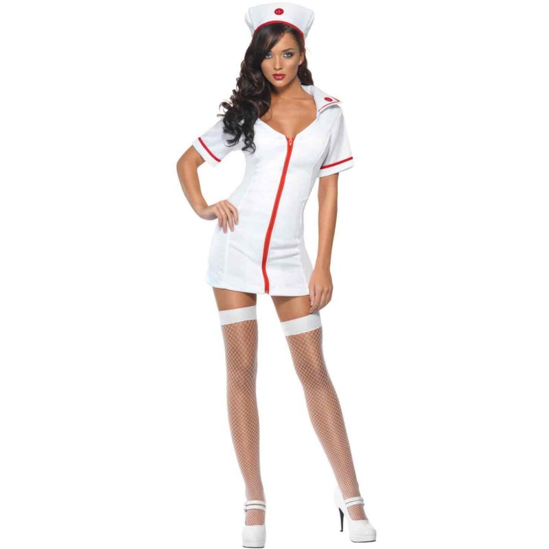 Fever No Nonsense Nurse Adult Costume