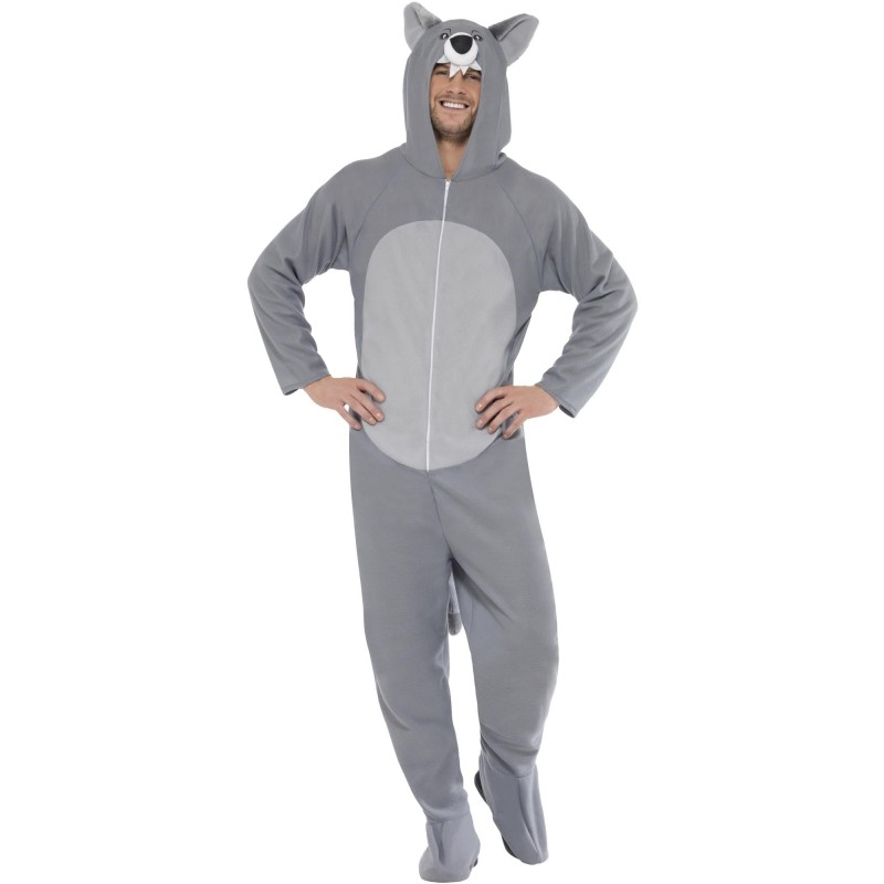 Wolf Onesie Adult Costume