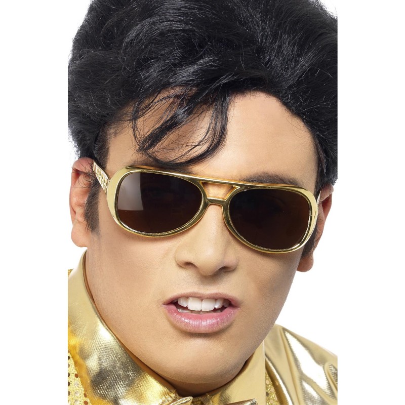 Elvis Gold Shades for Adult