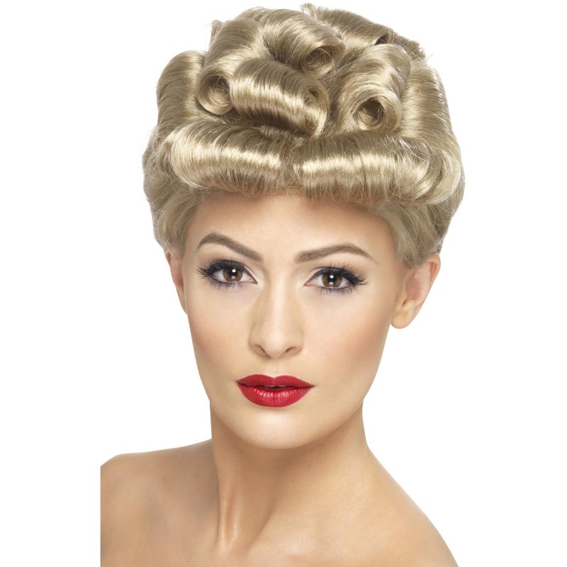40s Vintage Wig for Adult