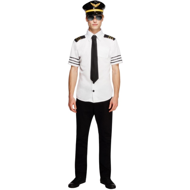 Fever Mile High Pilot Adult Costume