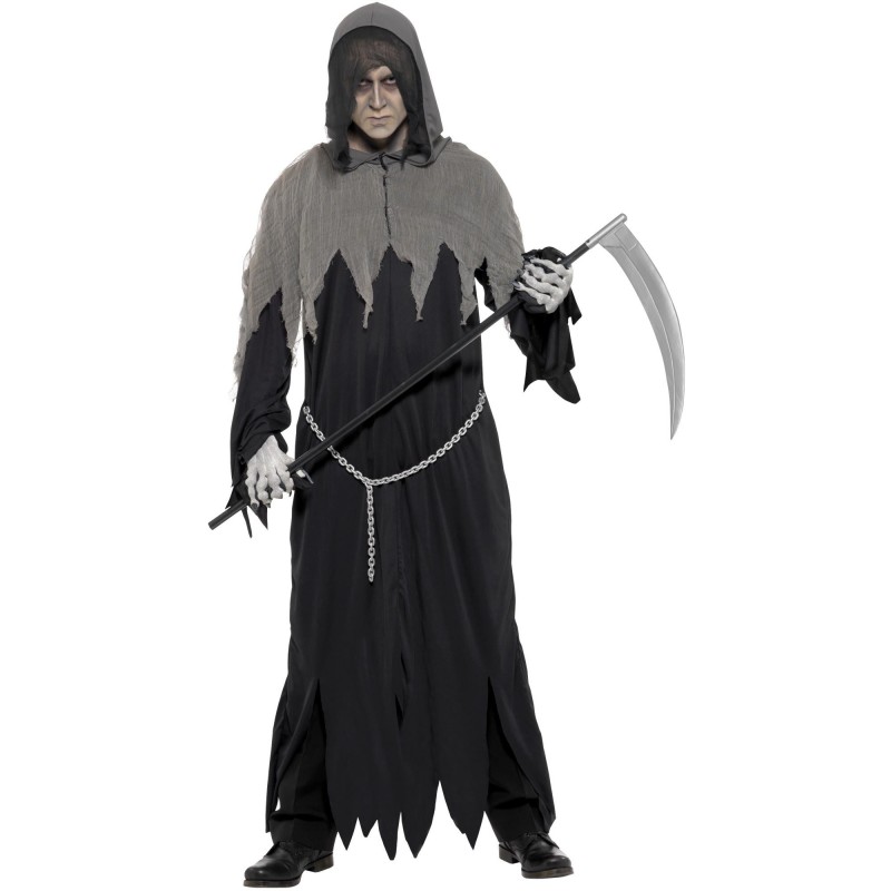 Grim Reaper Deluxe Robe Costume for Adult