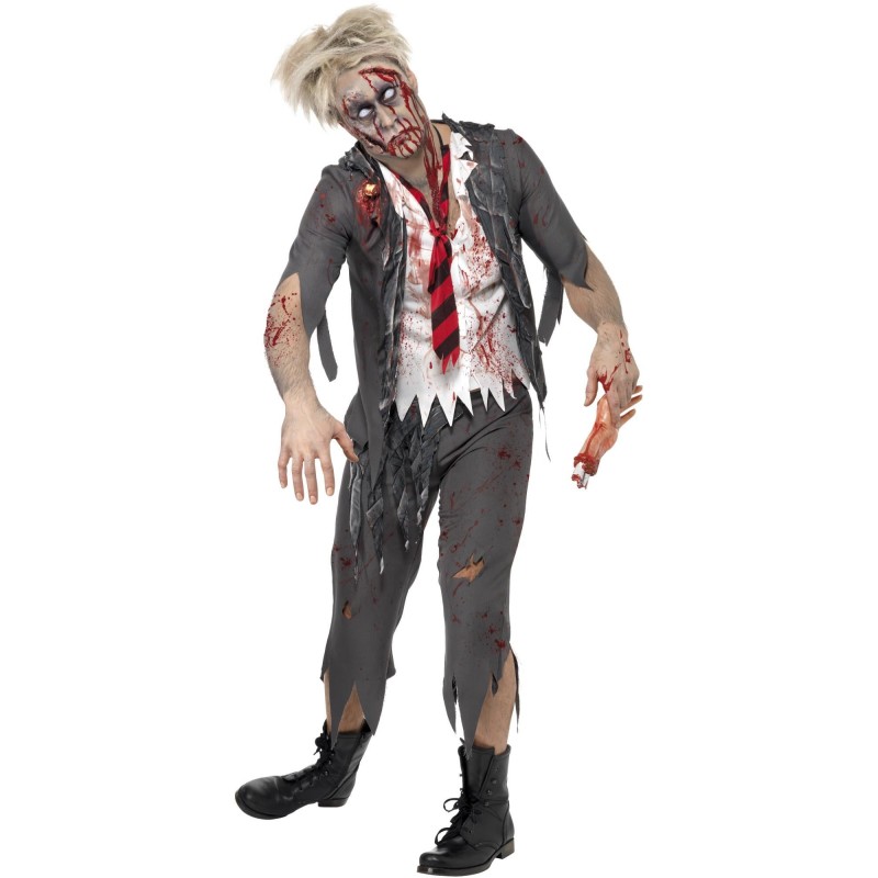 High School Horror Zombie Adult Costume