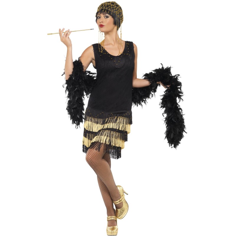 Flapper Fringed 1920's Adult Costume