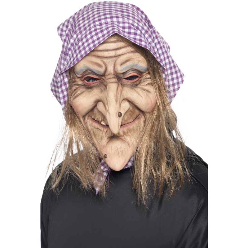 Old Witch Mask for Adult