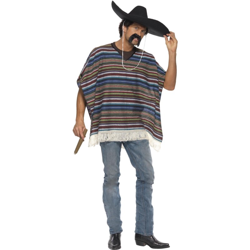 Mexican Poncho, Adult