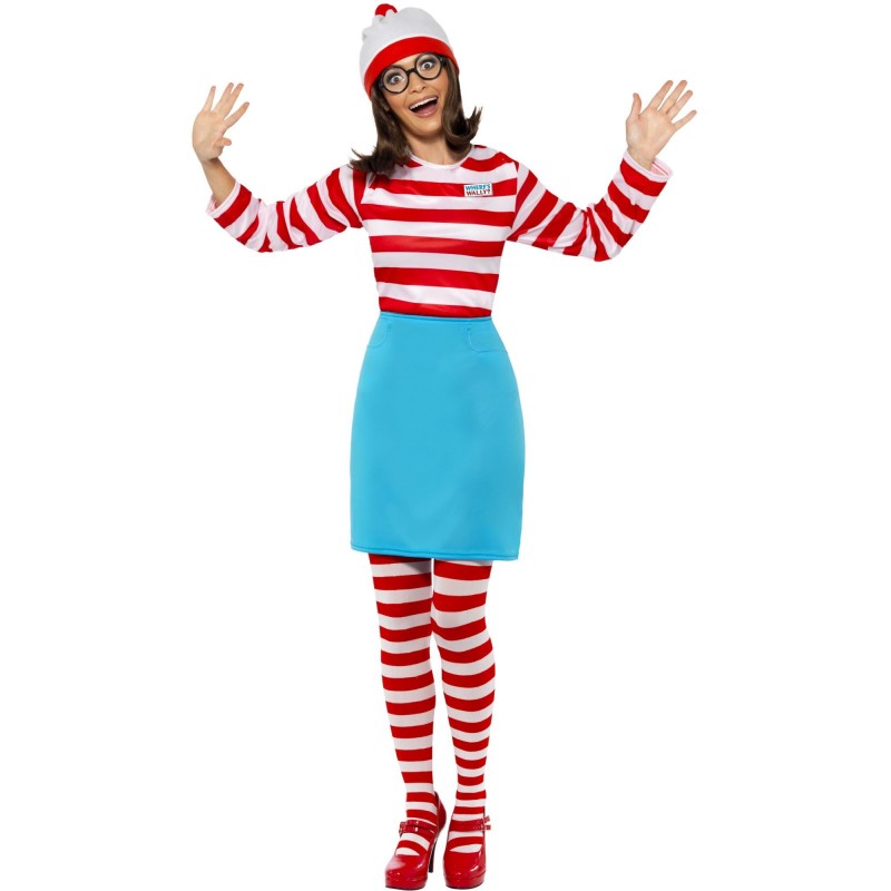 Where's Wally? Wenda Adult Costume