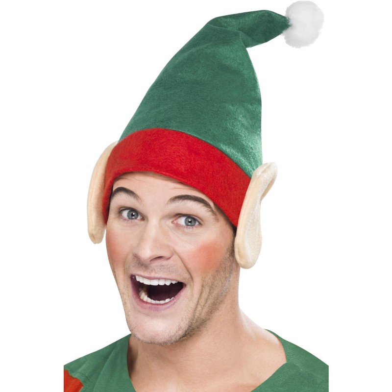 Elf Hat With Ears for Adult