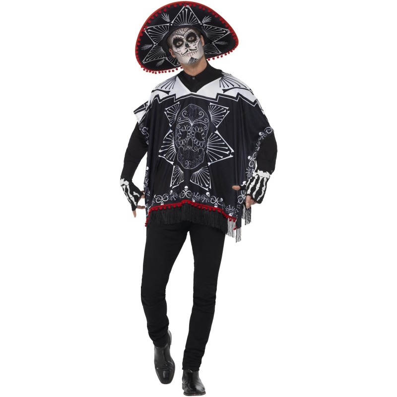 Day Of The Dead Bandit Adult Costume