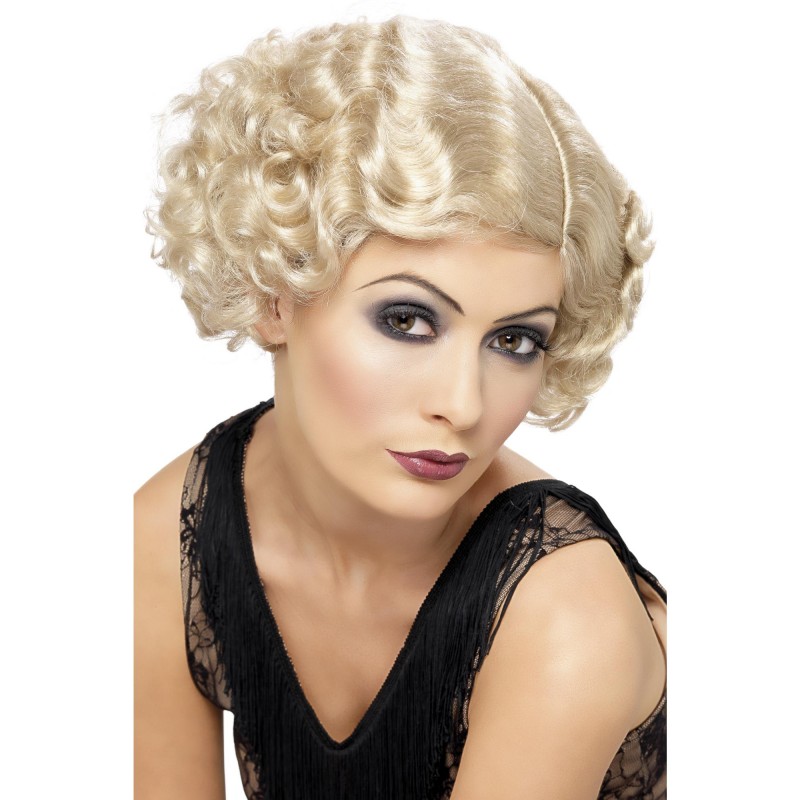 Flapper Brown Wig for Adult