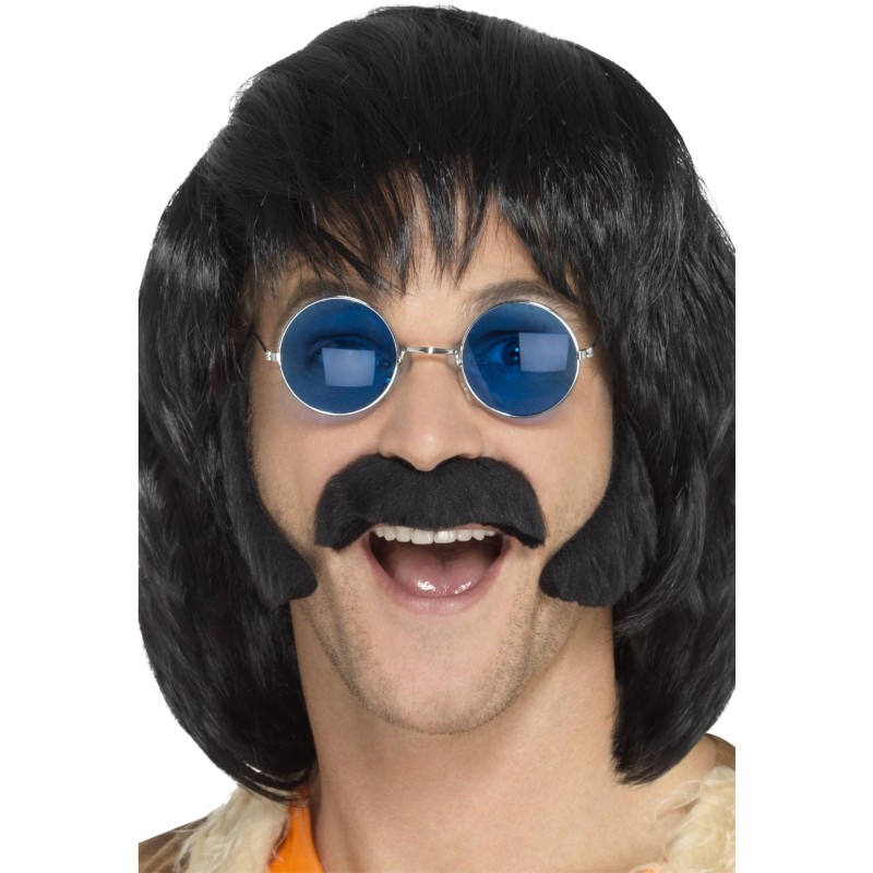 Black Hippie Disguise Set for Adult
