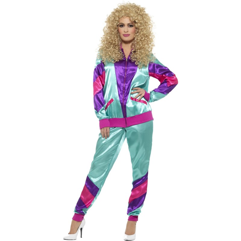 80s Height Of Fashion Women's Shell Suit Costume