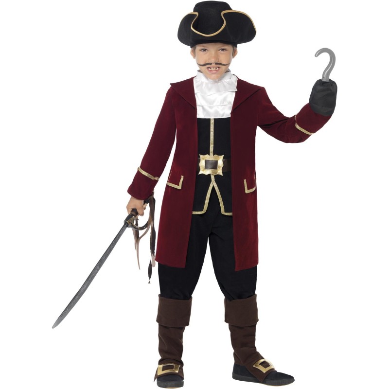 Deluxe Pirate Captain Child Costume