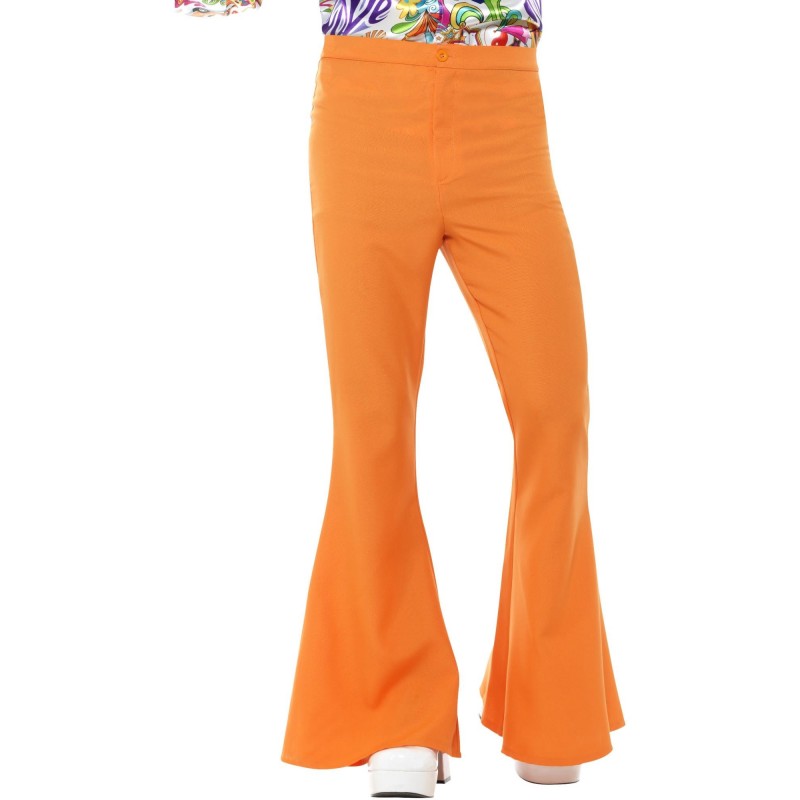 Flared Orange Trousers for Adult