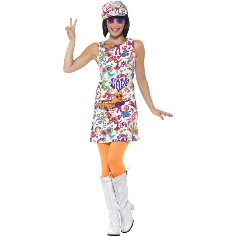 60s Groovy Chick Costume