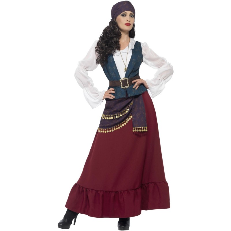 Pirate Buccaneer Beauty Deluxe Adult Costume