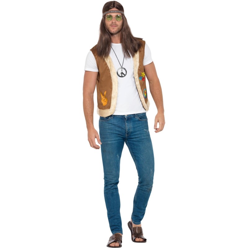 Hippie Unisex Waistcoat for Adult