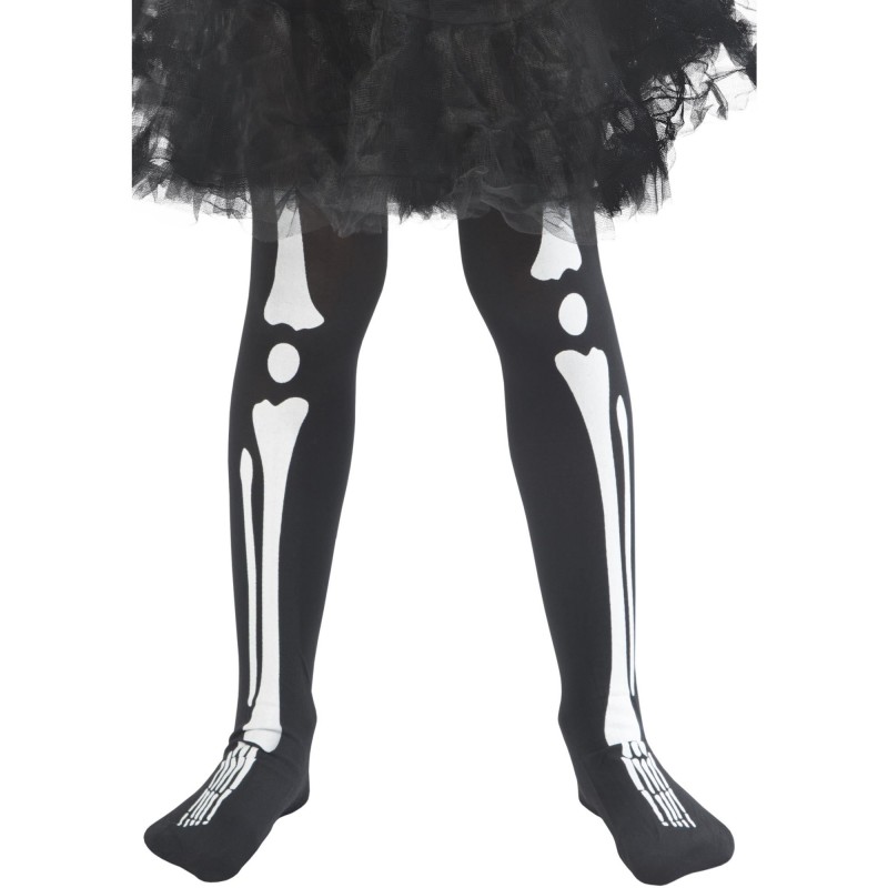 Skeleton Child Tights
