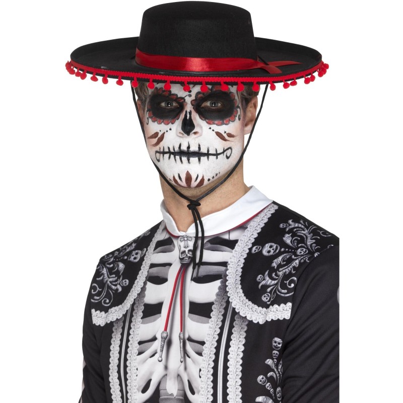 Day Of The Dead Senor Hat for Adult