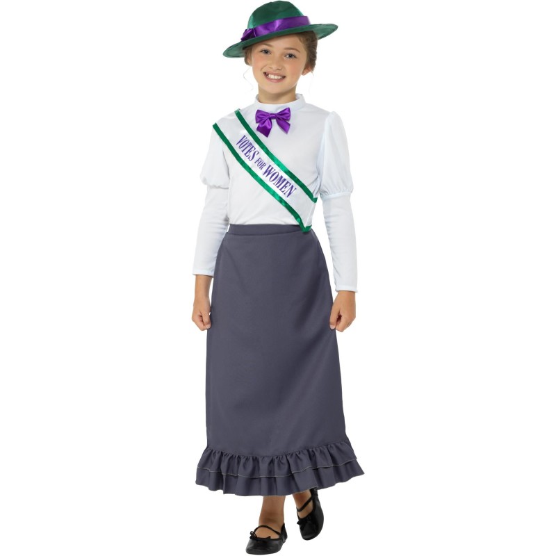 Victorian Suffragette Child Costume