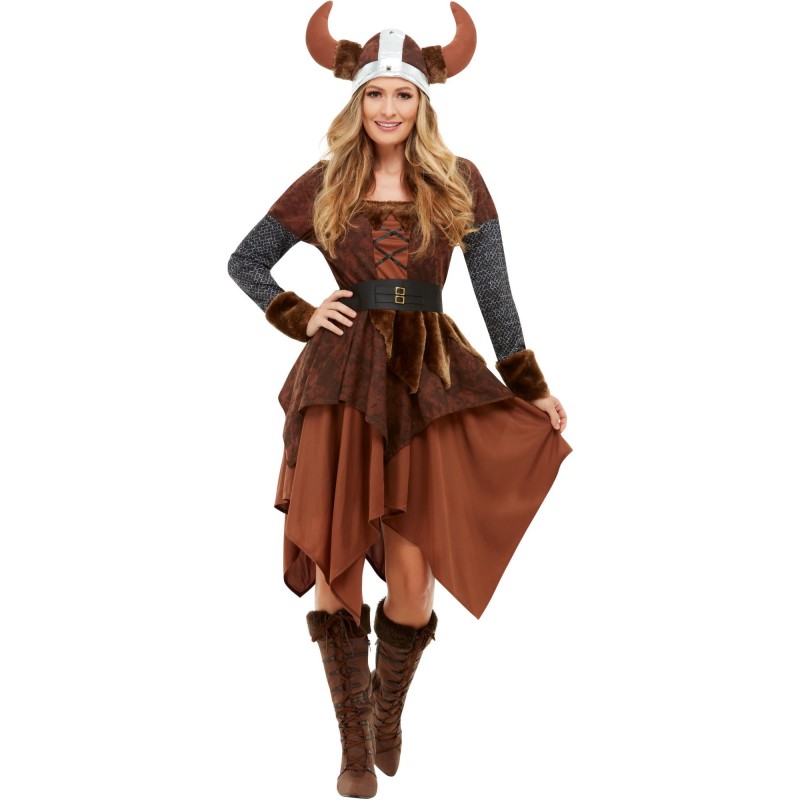 Viking Barbarian Queen Adult Costume