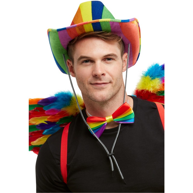 Rainbow Stetson Hat for Adult