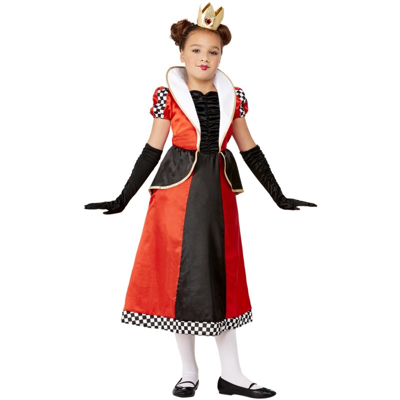 Queen Of Hearts Deluxe Child Costume