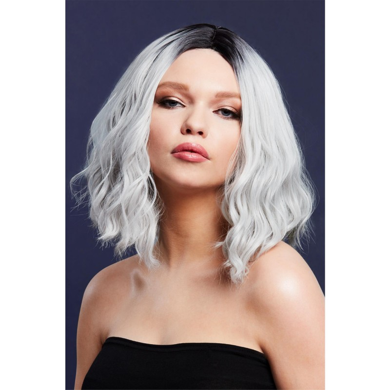 Fever Ice Silver Cara Wig for Adult