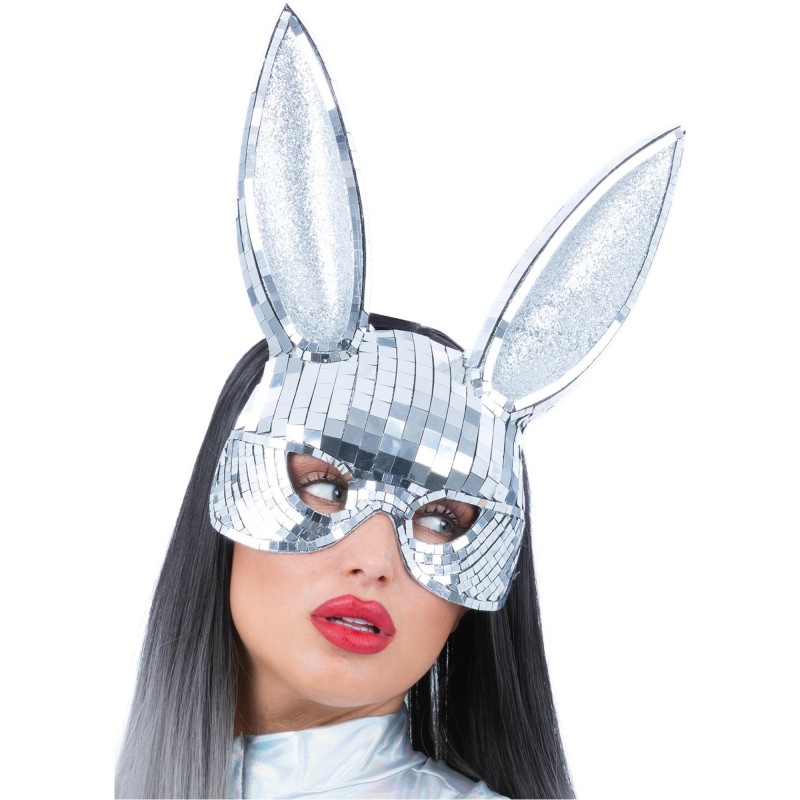 Fever Disco Bunny Mask for Adult