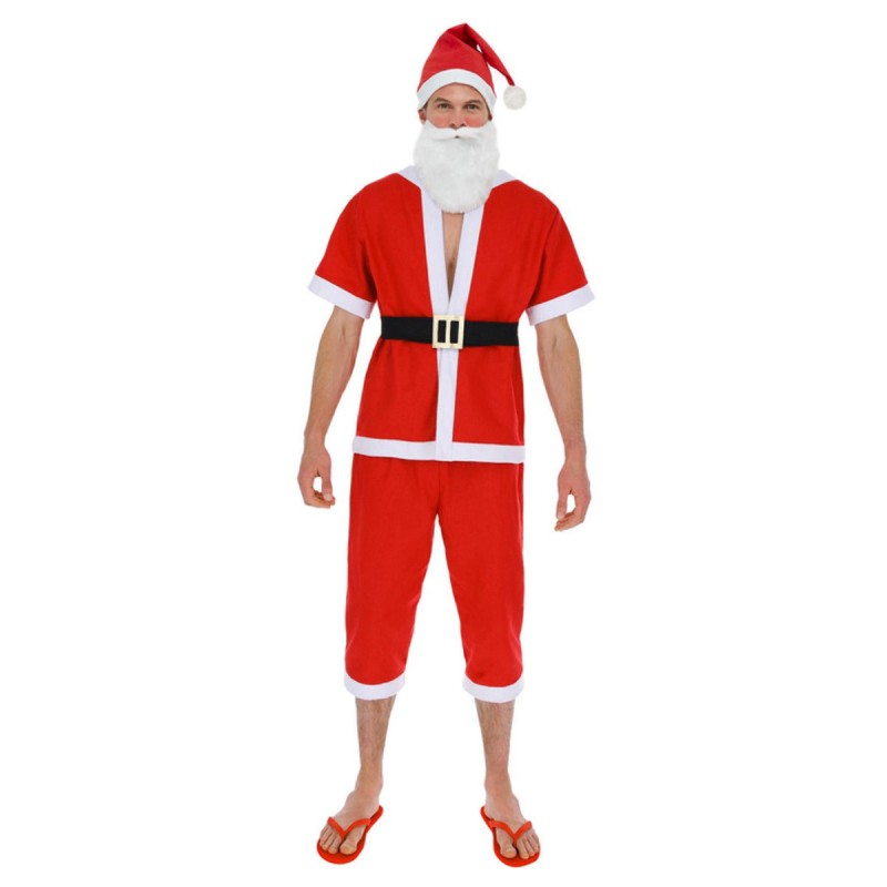 Santa Costume Shorts & Top Set for Adult