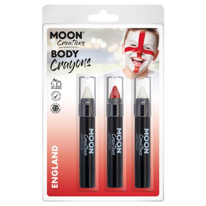 Moon Creations Body Crayon - England Colours
