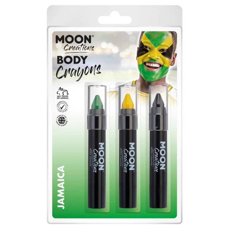Moon Creations Body Crayon - Jamaica Colours