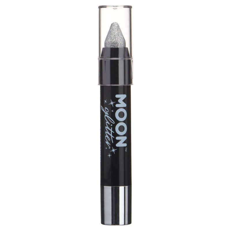 Moon Glitter Holographic Body Crayon - Silver