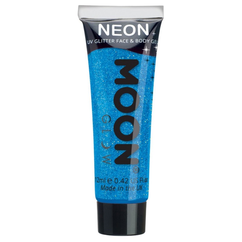 Moon Glow Neon UV Fine Glitter Gel