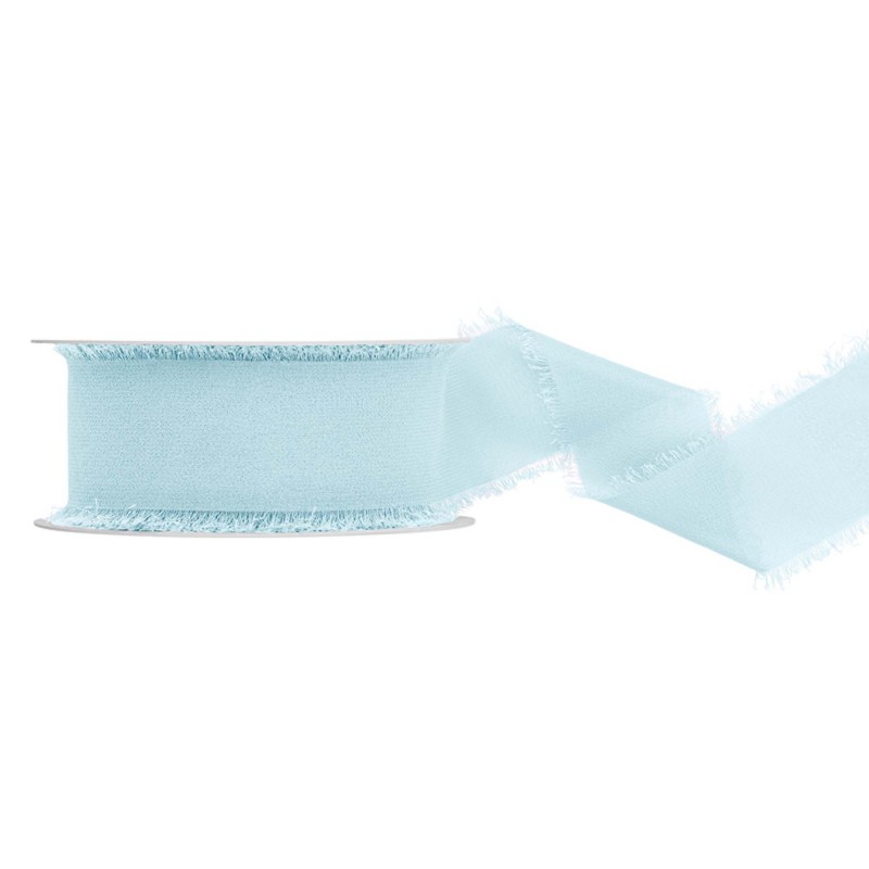 Light Blue Chiffon Ribbon | Express Party Supplies