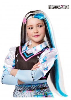 Frankie Stein Child Wig Monster High