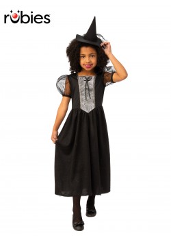 Black Witch Girl's Costume